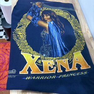 XL Xena Warrior Princess shirt - Ayiyiiyiyiyiyi